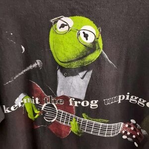 Vintage Kermit the Frog Unpigged T-Shirt Size XL SINGLE STITCH